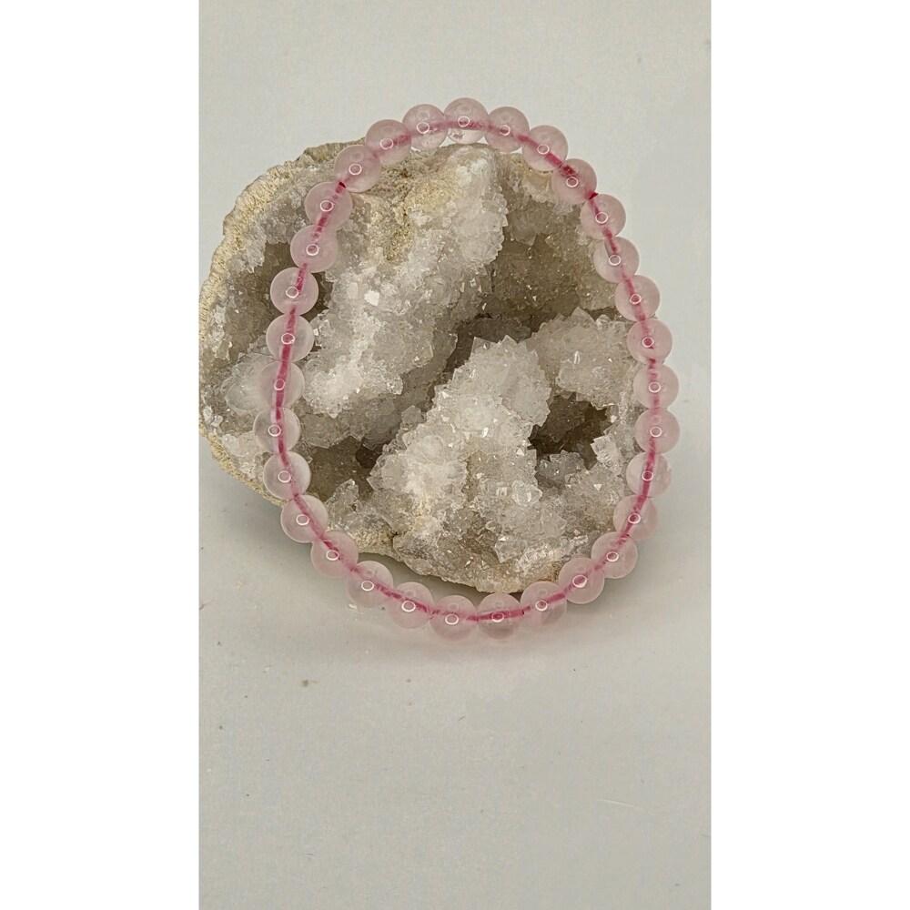 Rose Quartz Stretch Bracelet